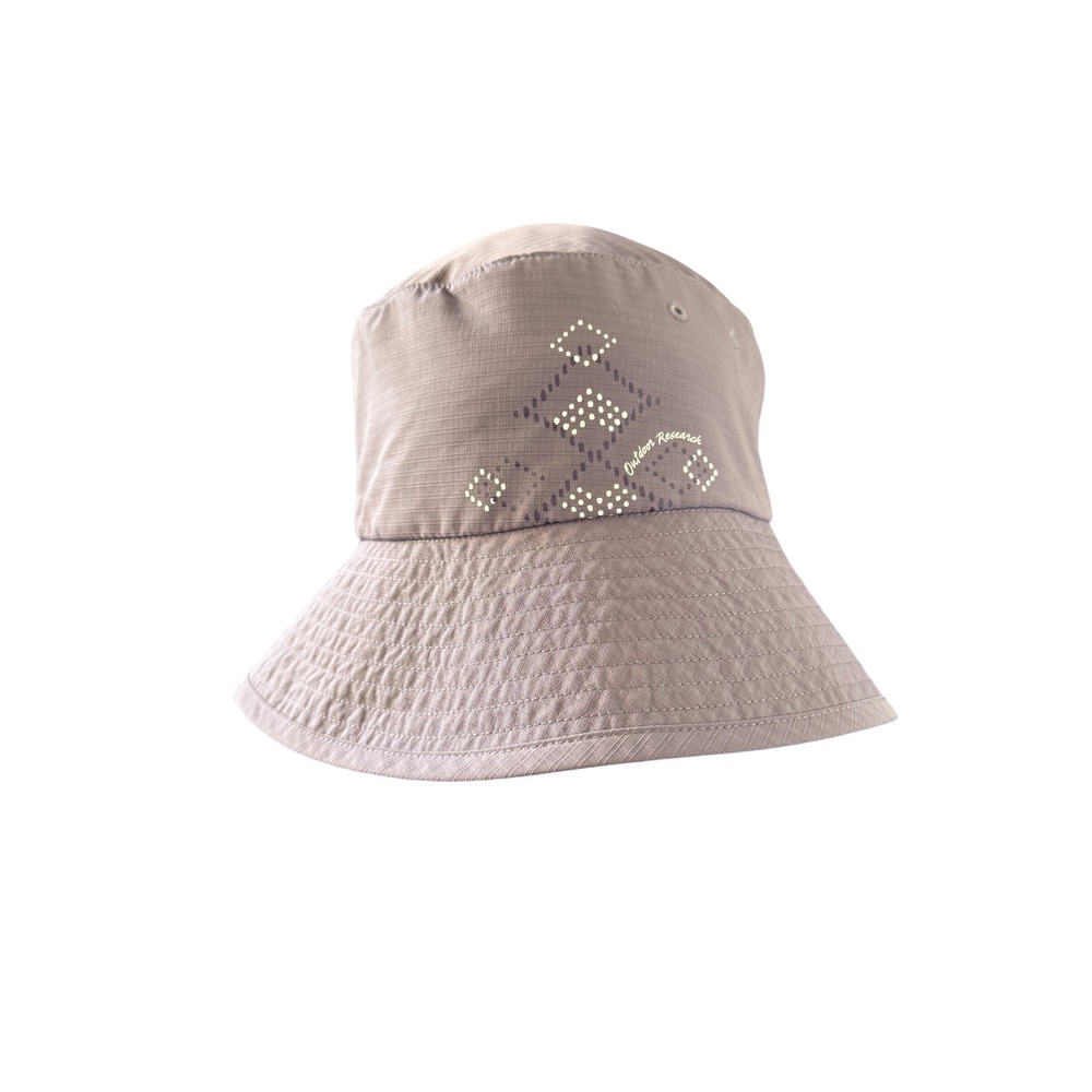 Outdoor Research Bucket Hat Women L Purple Ponytail Hole Ripstop Sun Hiking Hat